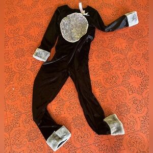 Halloween World Book Day Fancy Dress Black Cat Costume Jumpsuit Age 11-12 Years